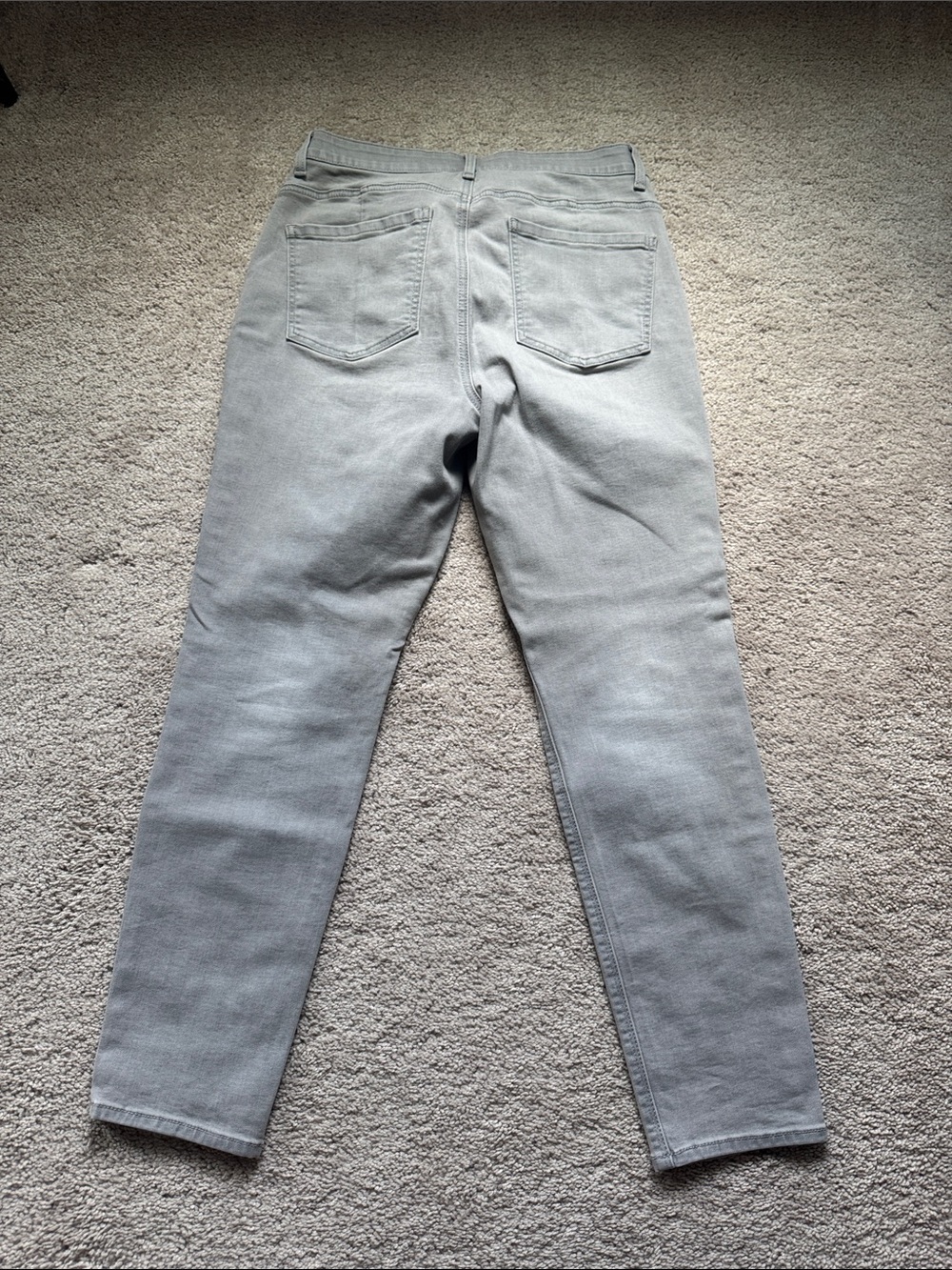 White House Black Market Black and Light Gray Jeans with WHBM Label - Picture 3 of 6